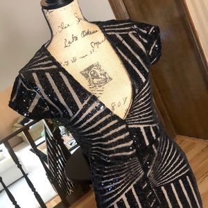 Black & Tan Dress